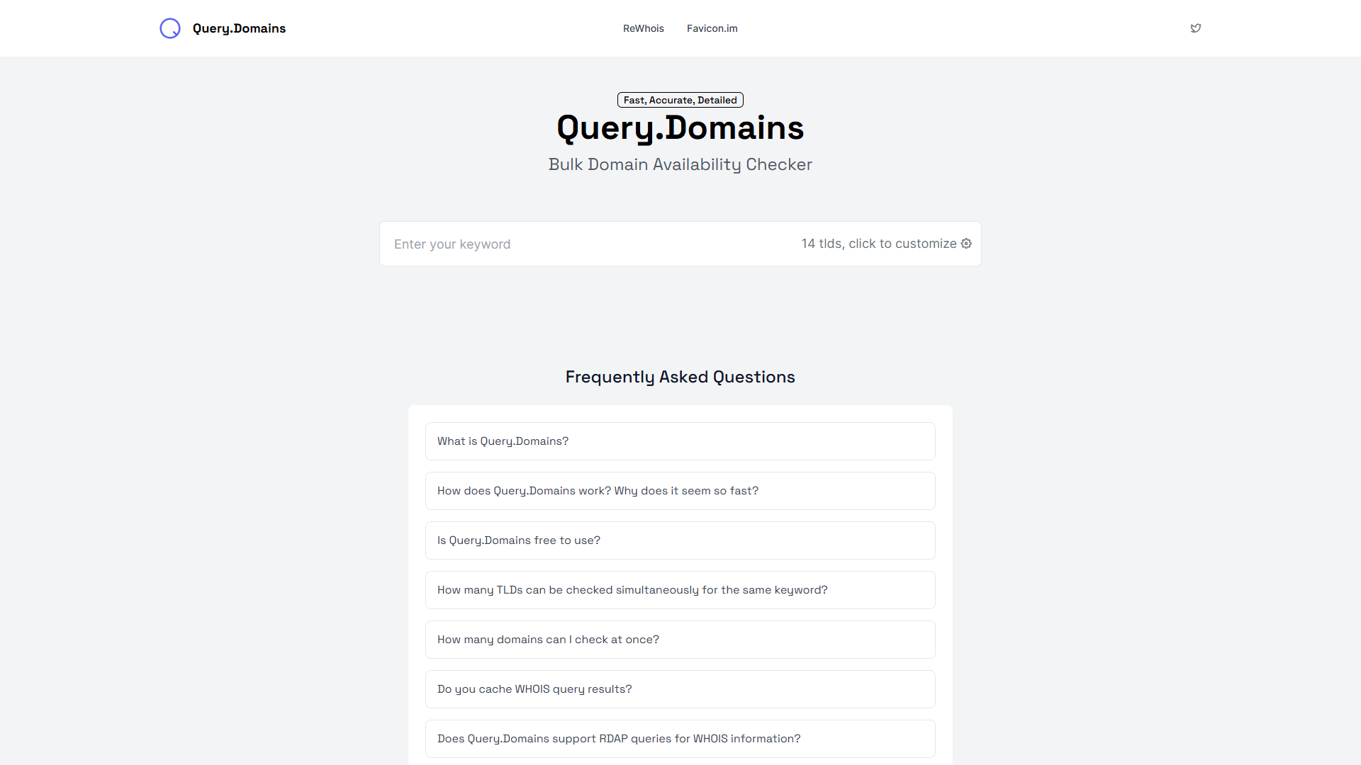Query.Domains